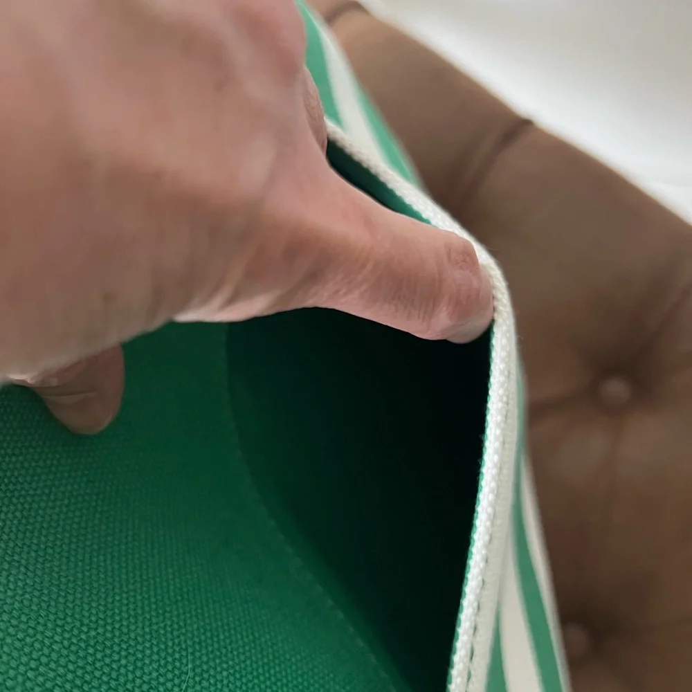 Kate Spade Jett Canvas LARGE Tote in Green Bean Multi #KB695 NWOT - Picture 7 of 14